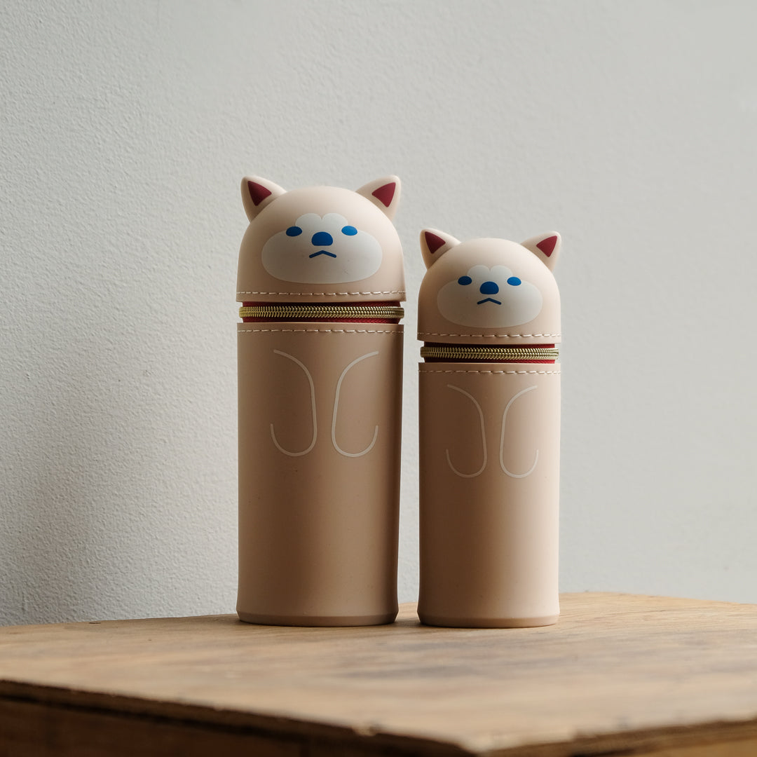 LIHIT LAB. PuniLabo Pen Case Coffee Shop Animals - A8811-2 SM Dog