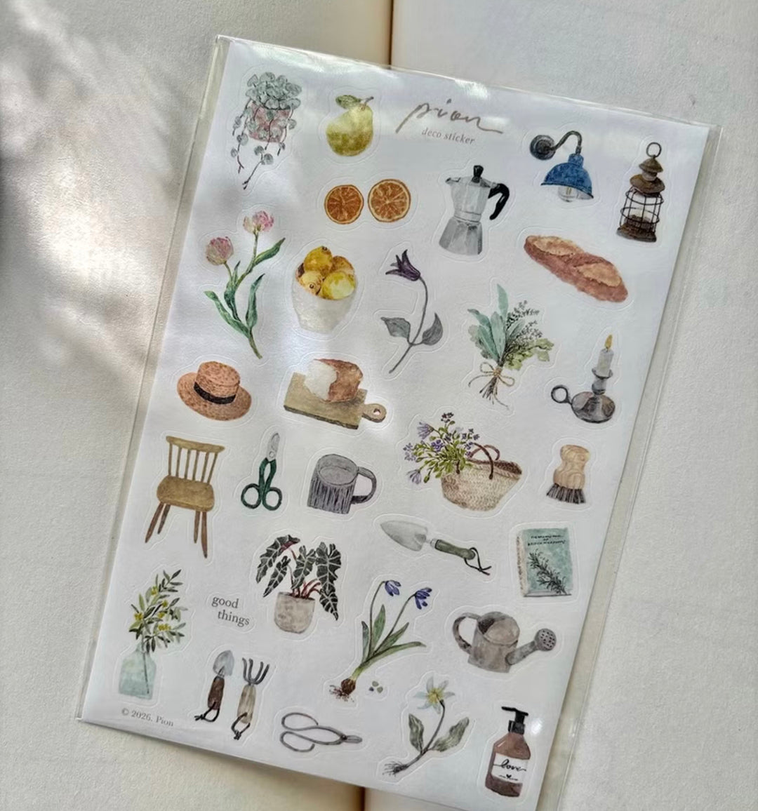 Pion Sticker Sheet - Little Things