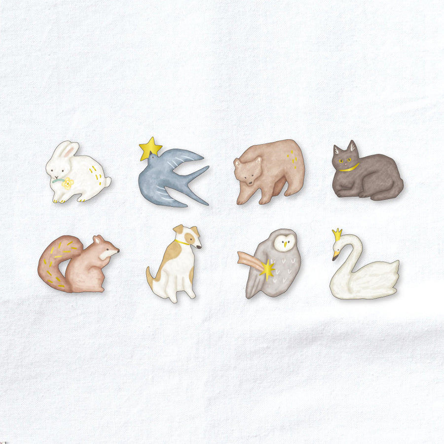 Little and Dear Sticker Flakes - 82354 Animal