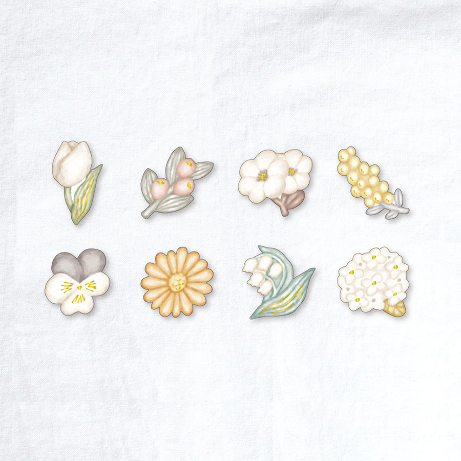 Little and Dear Sticker Flakes - 82359 Flower
