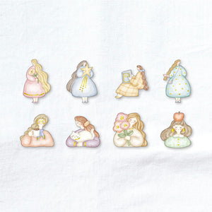 Little and Dear Sticker Flakes - 82356 Girl