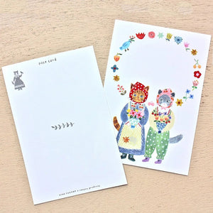 Cozyca x Aiko Fukawa Postcard Set - 25564 Fluffy Friends