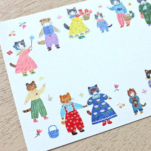 Cozyca x Aiko Fukawa Postcard Set - 25564 Fluffy Friends