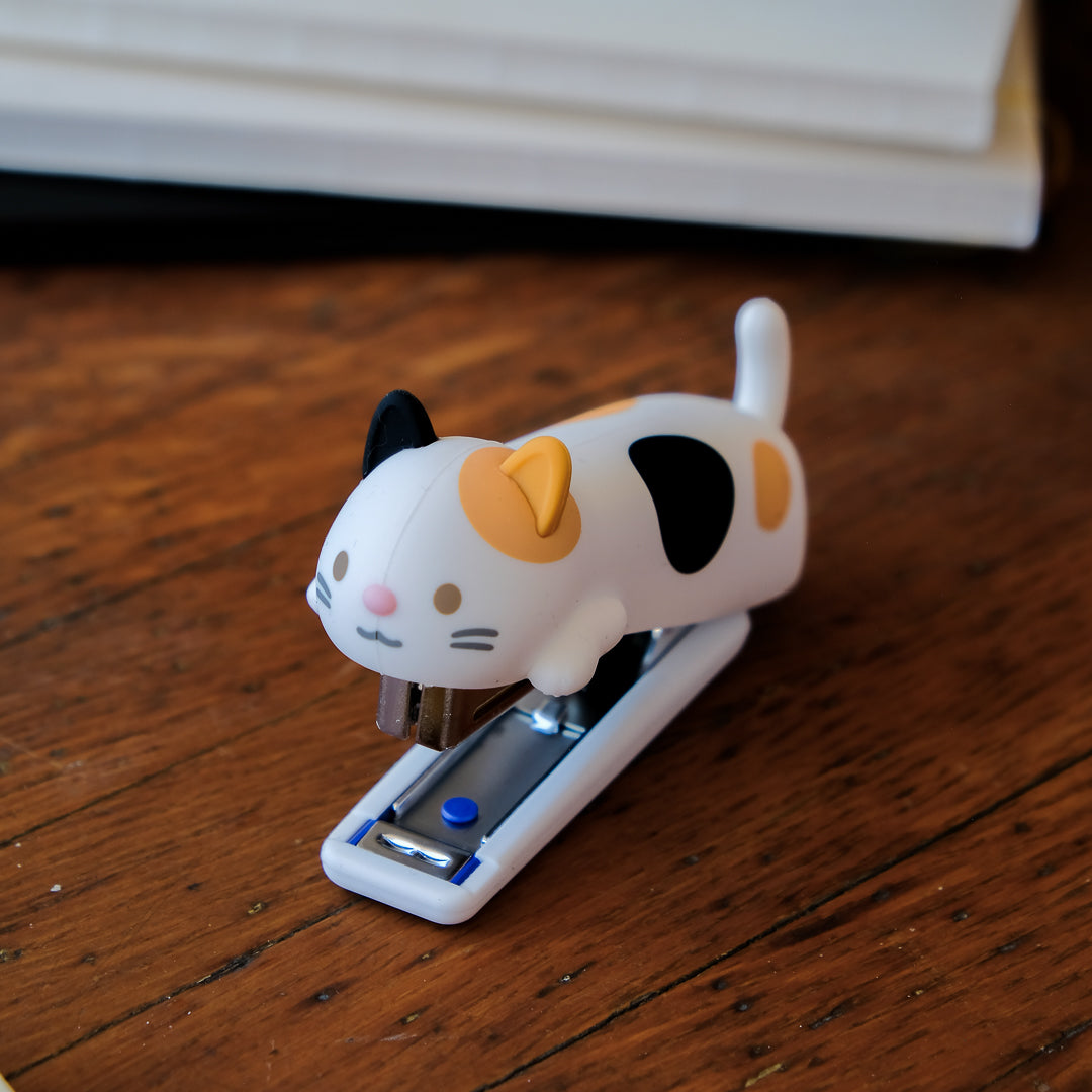 Max Japan Silicon Stapler - Cat with Spots
