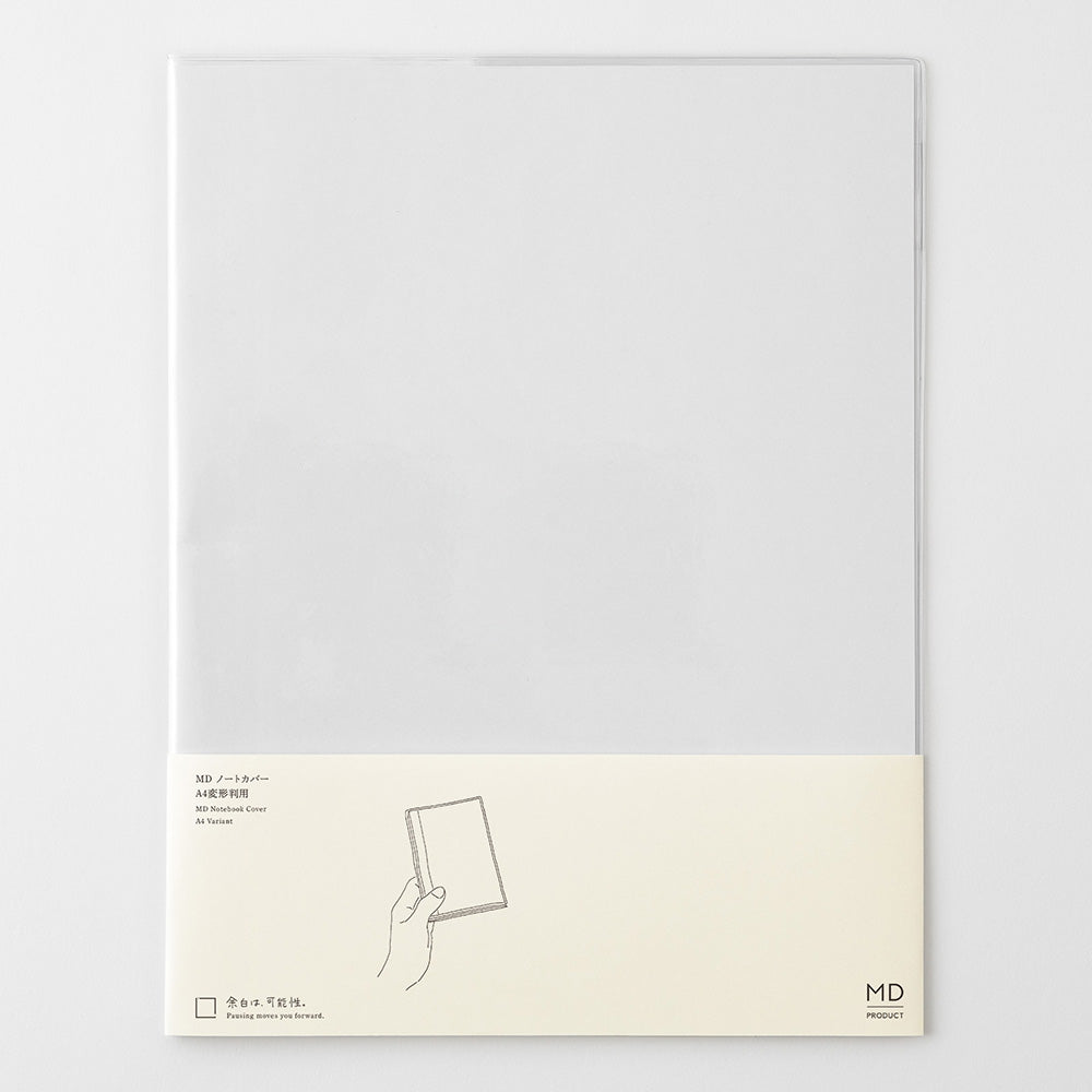 MD Notebook Cover - A4 Variant - Clear