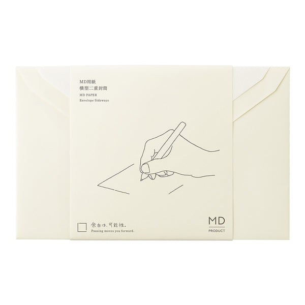 MD Envelope - Sideways - Paper Plus Cloth