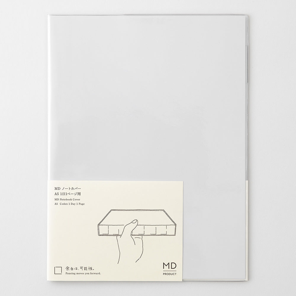 MD Notebook Cover - A5 CODEX - Clear
