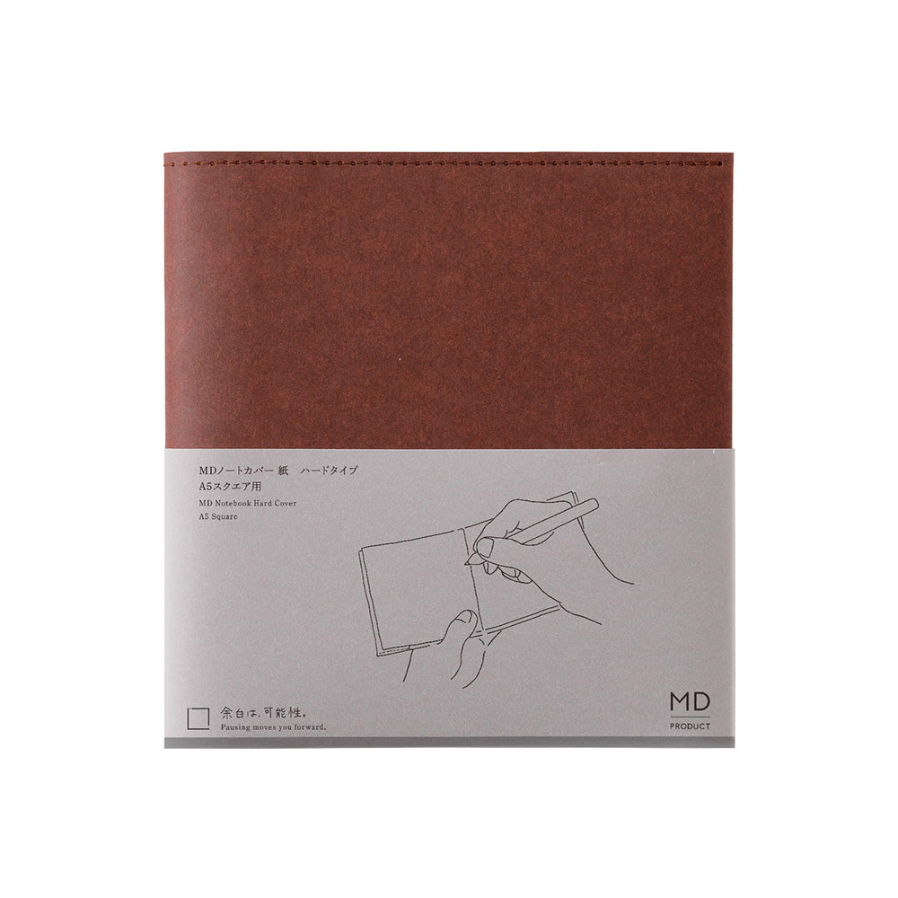 MD Notebook Cover - A5 Square Paper Hard