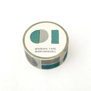 Mizushima Masking Tape - Circle and Square MT-MS