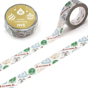 mt Christmas Masking Tape MTCMAS144 Christmas Label