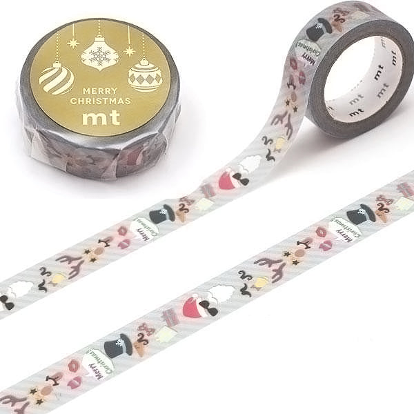 mt Christmas Masking Tape  MTCMAS146 Christmas Face