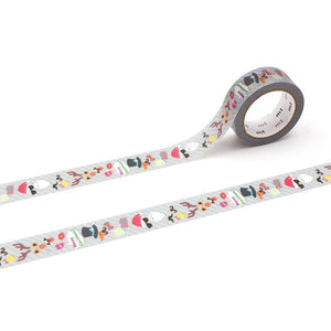 mt Christmas Masking Tape  MTCMAS146 Christmas Face