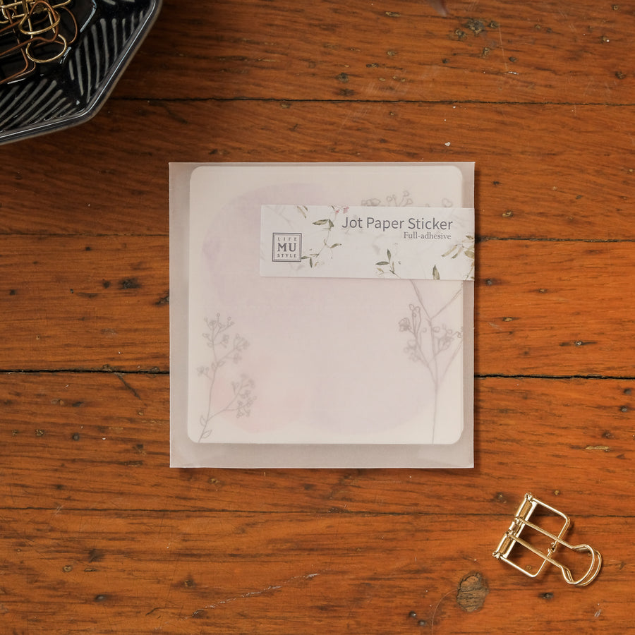 MU Print Jot Paper Sticker - 01