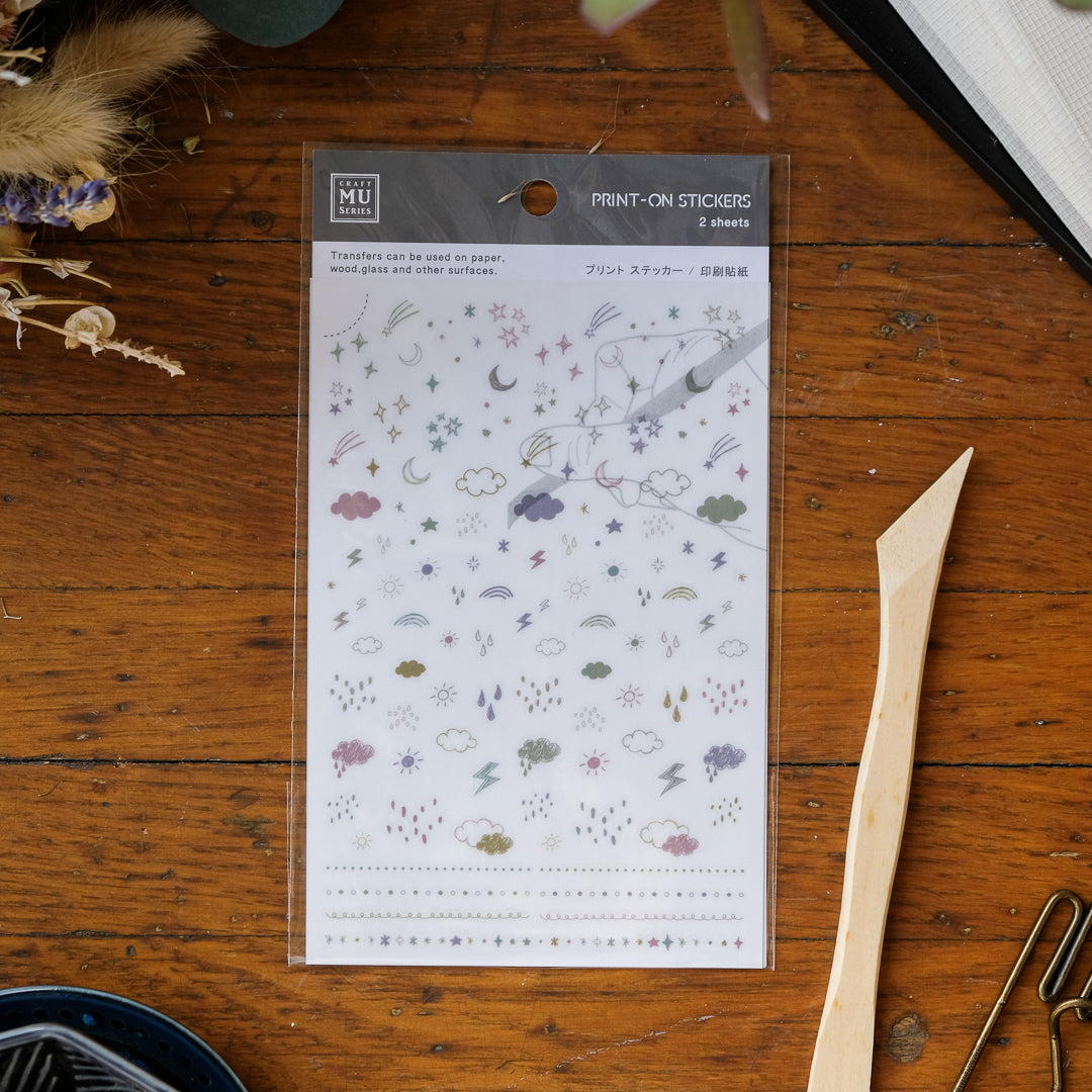 MU Print On Sticker Transfer - 276