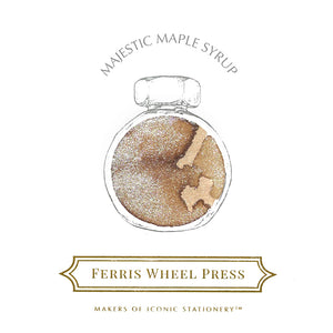 Ferris Wheel Press 38ml - Majestic Maple Syrup Fountain Pen Ink