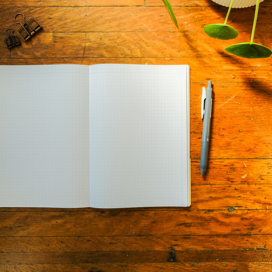Mark's EDiT A5･160 pages Notebook - 5mm Grid