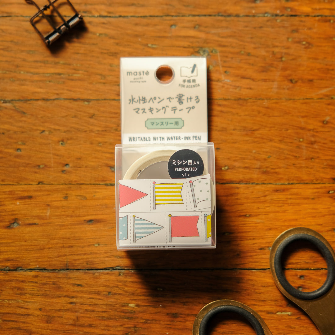 Mark's Pre-cut Masking Tape for Diary: Monthly Flag