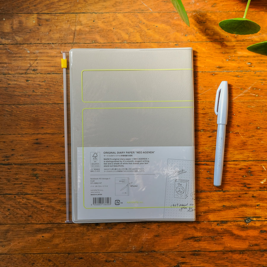 Mark's Vol.2 Eco-friendly refillable Notebook A5 Storage.it - Craft