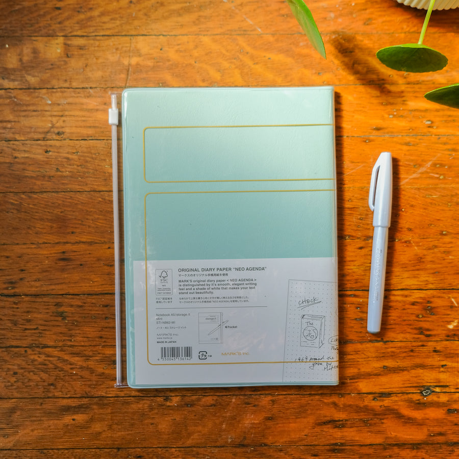 Mark's Vol.2 Eco-friendly refillable Notebook A5 Storage.it - Mint