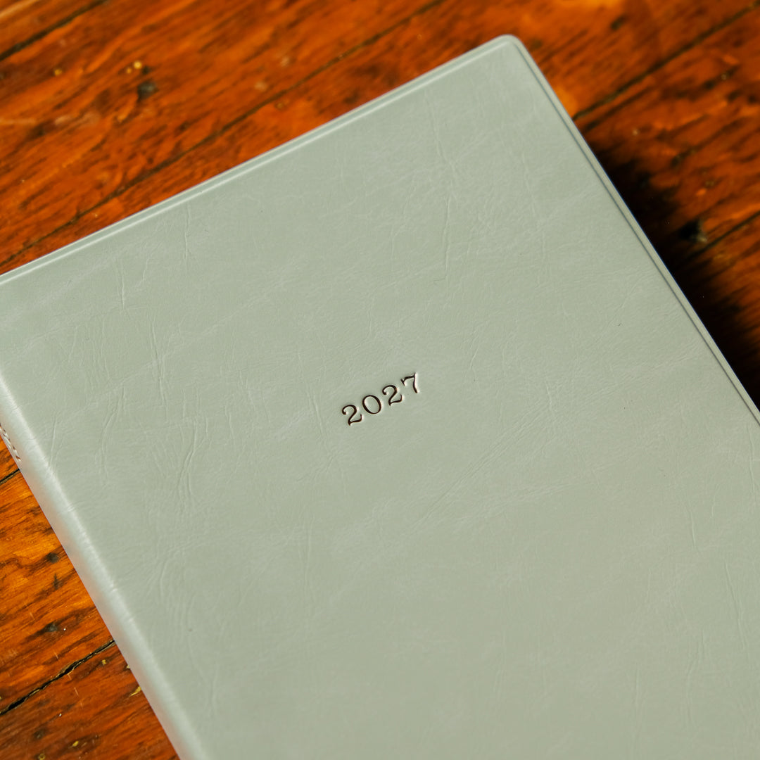 Mark's 2027 B6 Daily EDiT Planner (Jan - Dec 2027): Opal Green
