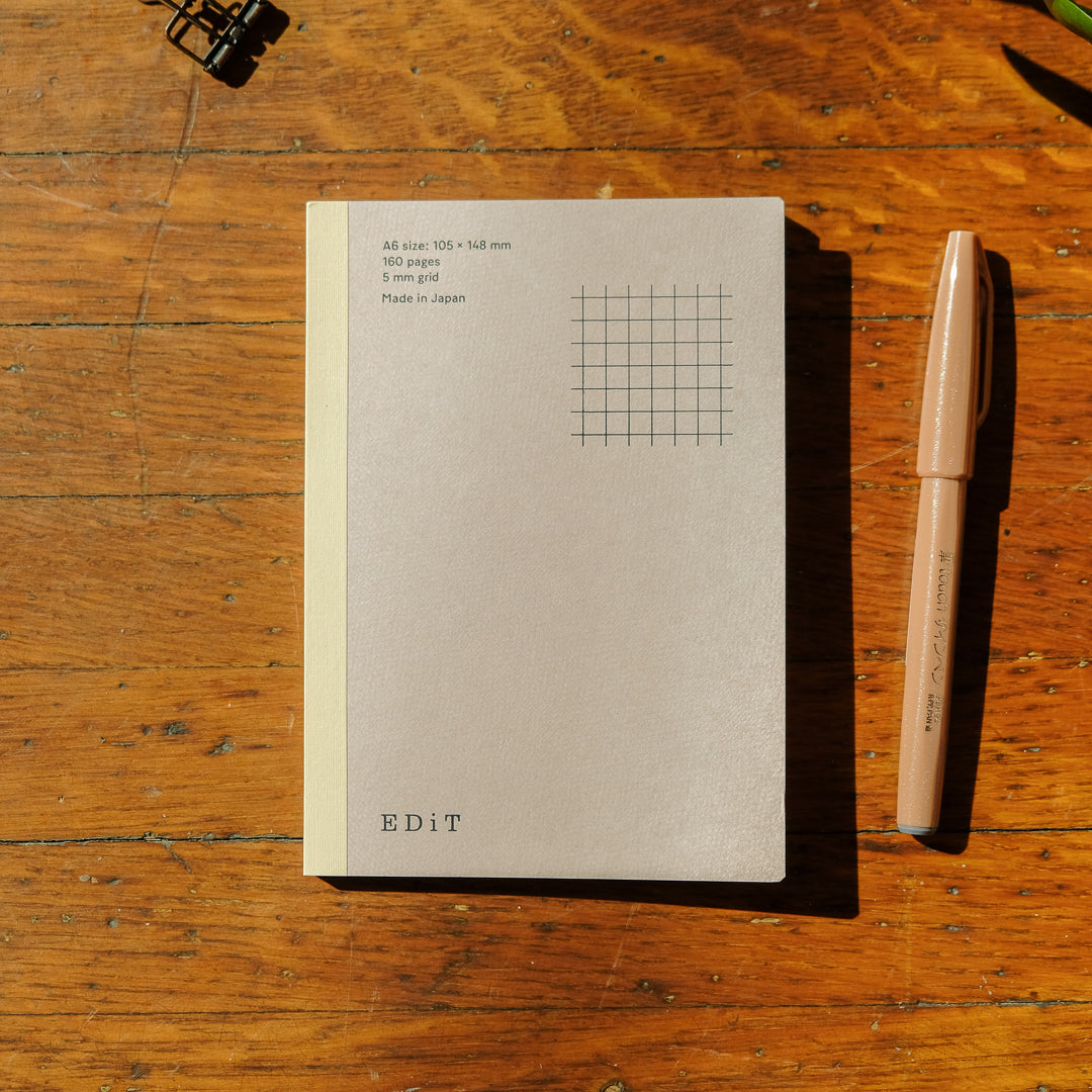 Mark's 2027 Notebook A6･160 pages / EDiT: 5 mm Grid