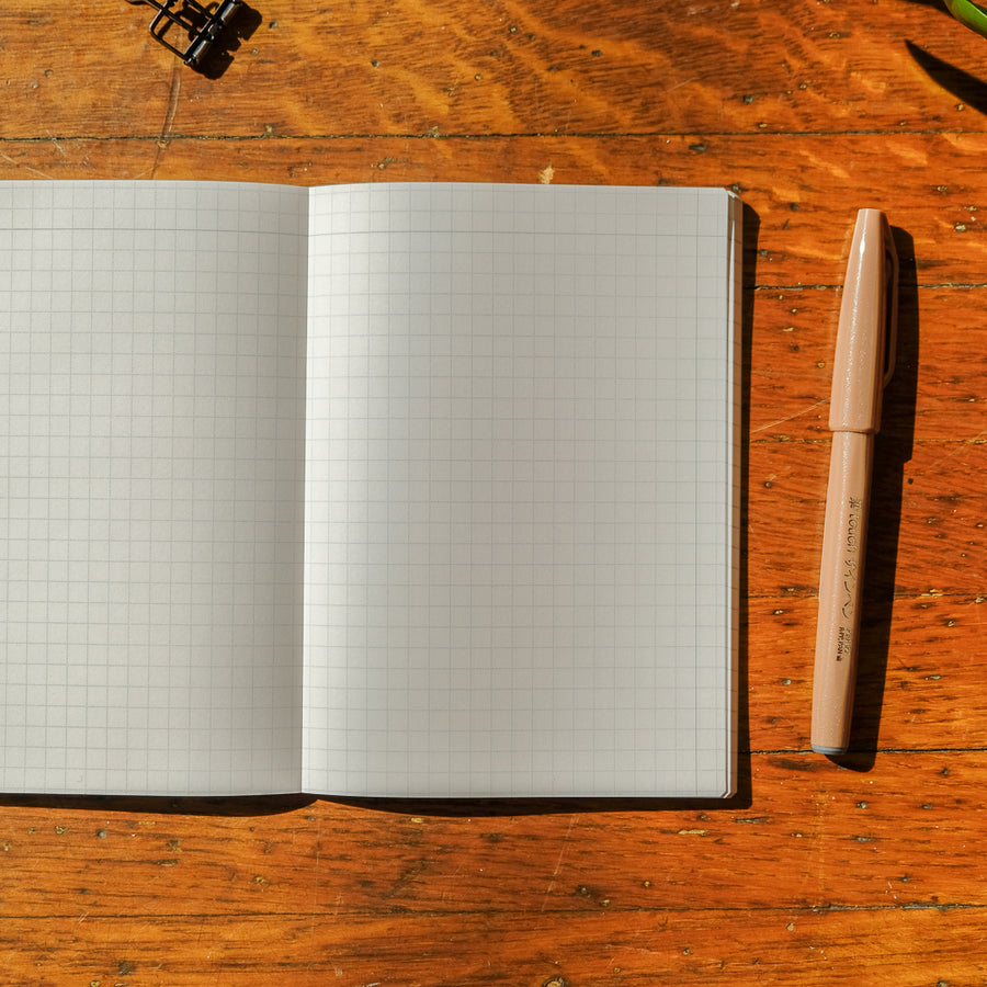 Mark's 2027 Notebook A6･160 pages / EDiT: 5 mm Grid