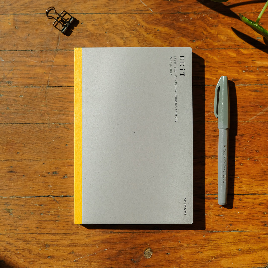 Mark's EDiT B6 320 pages Grid Notebook - Refill