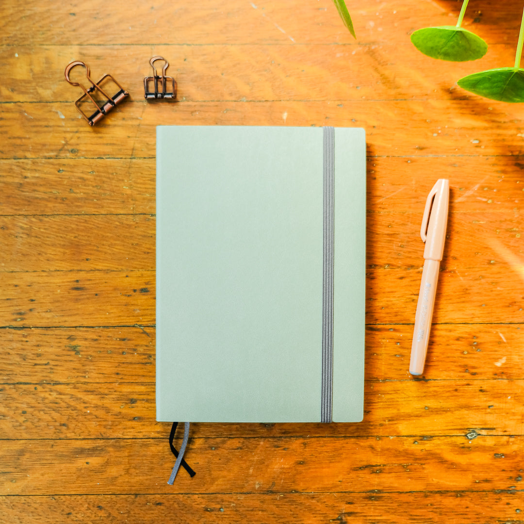 Mark's 2027 B6 Daily EDiT Planner (Jan - Dec 2027): Smoke Green