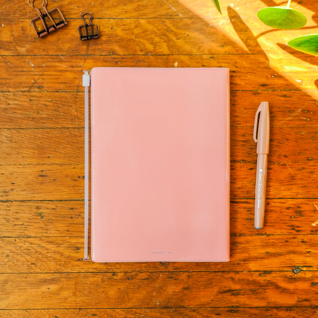 Mark's 2027 A5 Weekly Vertical EDiT Planner (Jan - Dec 2027): Dragee Pink