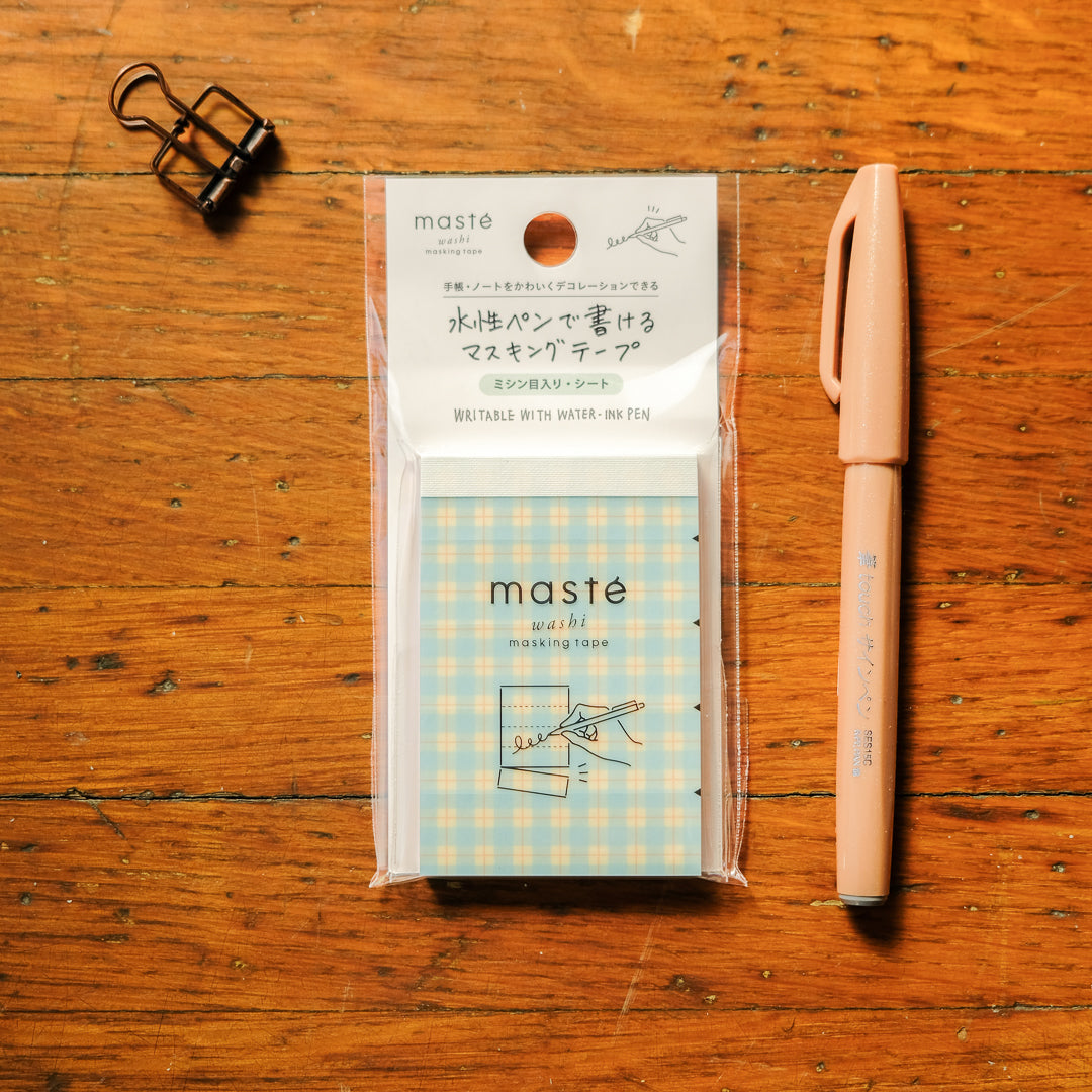 Mark's Japanese Washi Tape Pre-cut Sheets / maste: Pattern Mix A