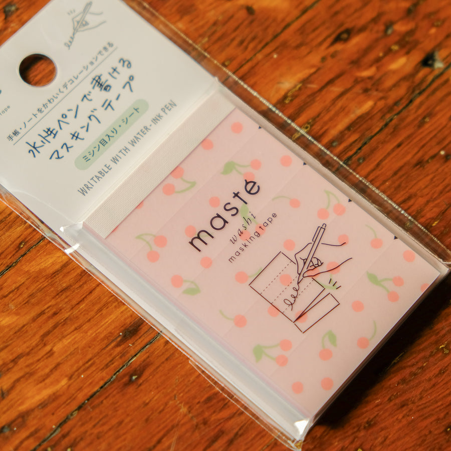 Mark's Japanese Washi Tape Pre-cut Sheets / maste: Fruit A
