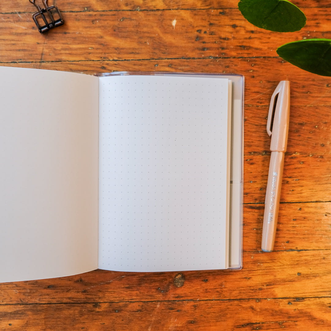 Mark's 2027  A6 Zipper Notebook/tous les jours: Black