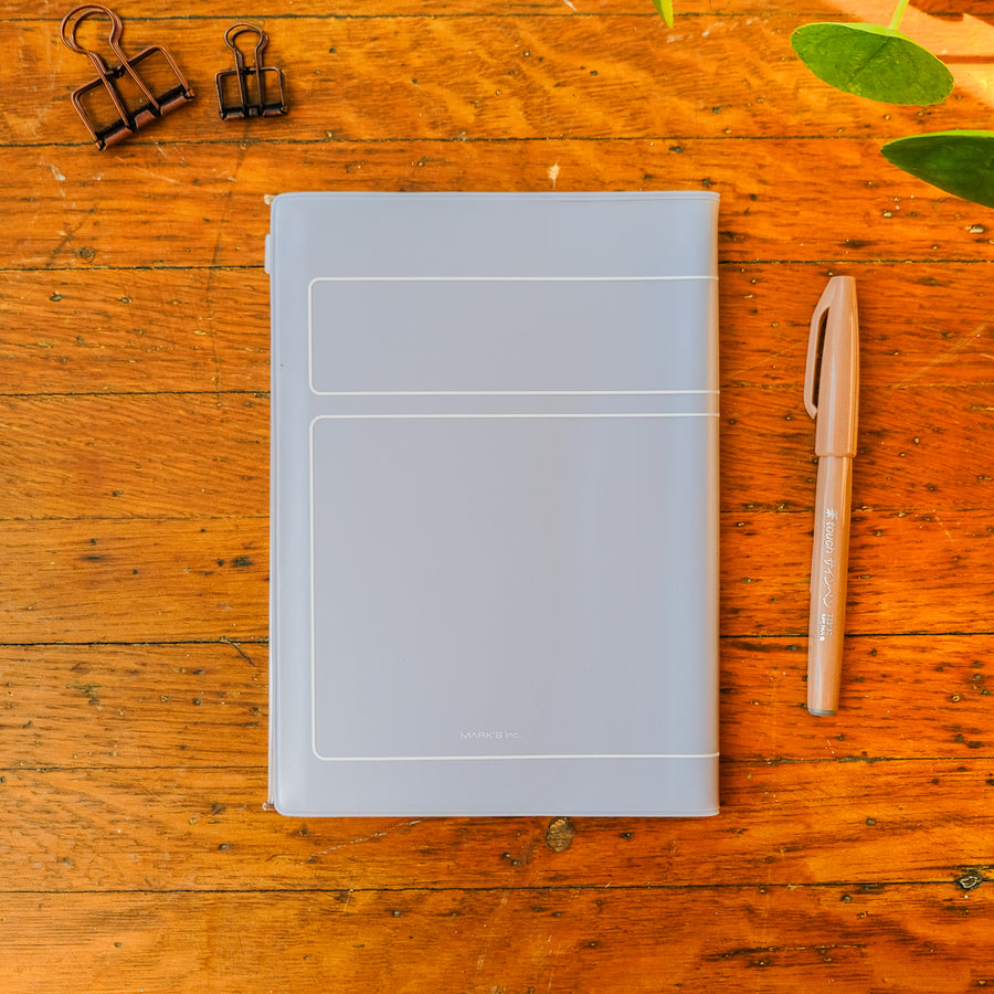 Mark's 2027 B6 Monthly Planner (Jan - Dec 2027): Blue