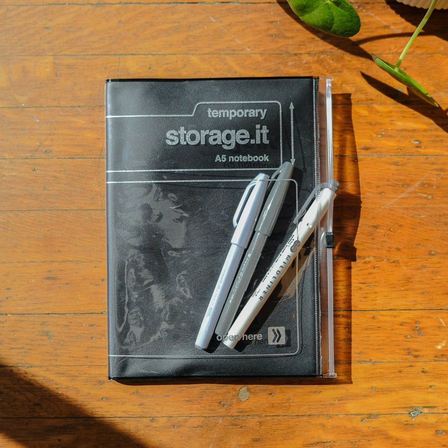 Mark's Vol.2 Eco-friendly refillable Notebook A5 Storage.it - Black