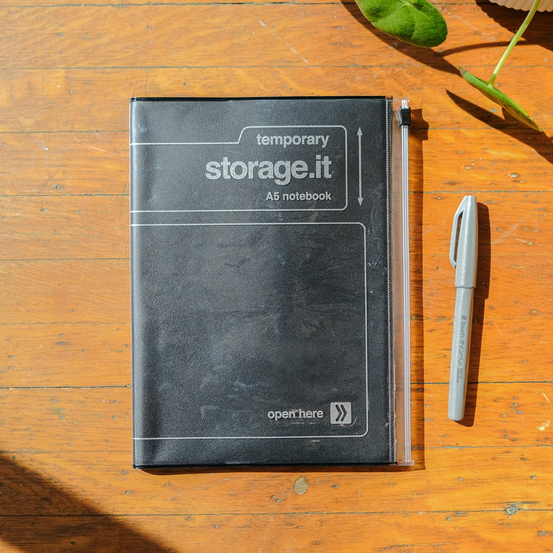 Mark's Vol.2 Eco-friendly refillable Notebook A5 Storage.it - Black