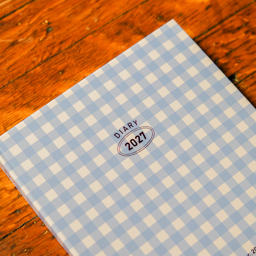 Mark's 2027 B6 Weekly Block Planner (Jan - Dec 2027): Blue