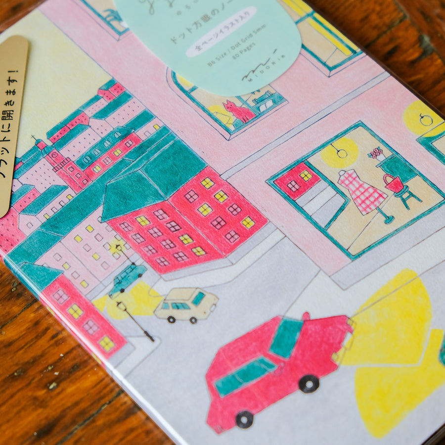 Midori Yuru Log B6 Notebook - Daily Life