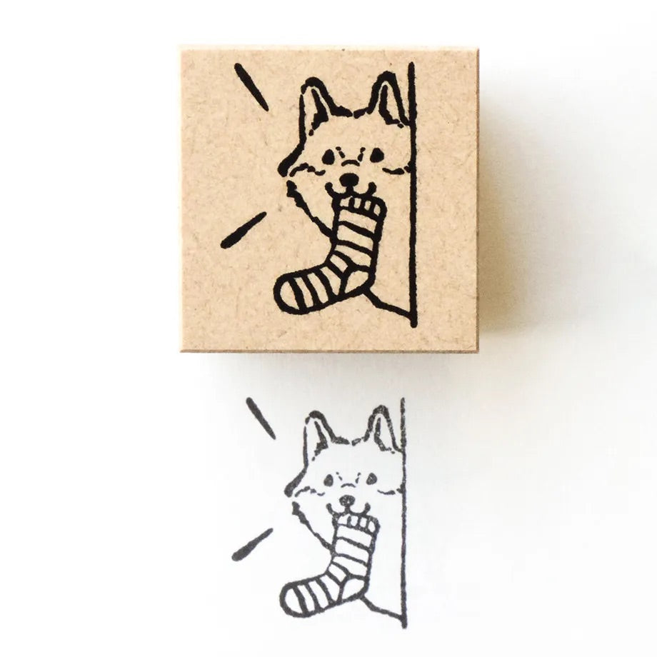 Cozyca x Midori Asano Rubber Stamp - Naughty Dog 26972