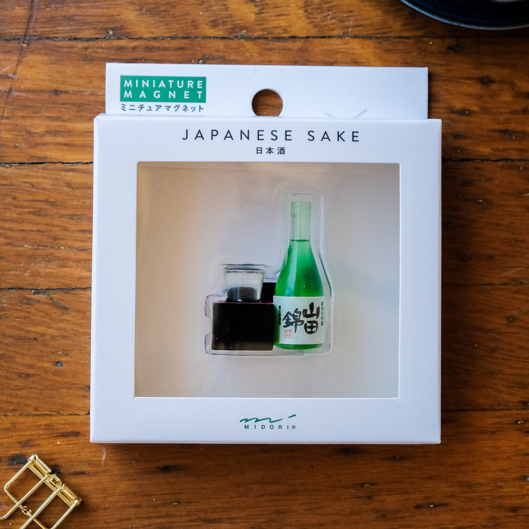 Midori Miniature Magnet 1pc - Japanese Sake
