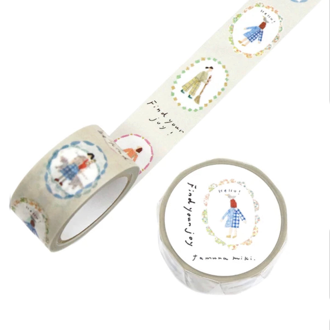 Miki Tamura Washi Tape - Find Your Joy