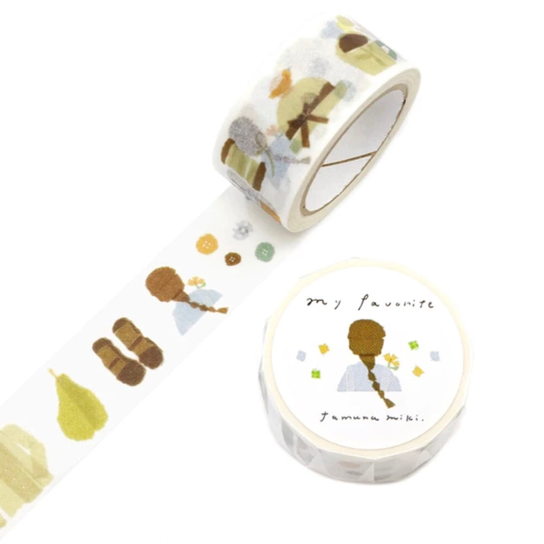 Miki Tamura Washi Tape - My Favorite
