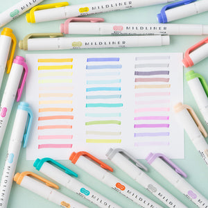 Zebra Mildliner Limited Edition Boxed Set of 35