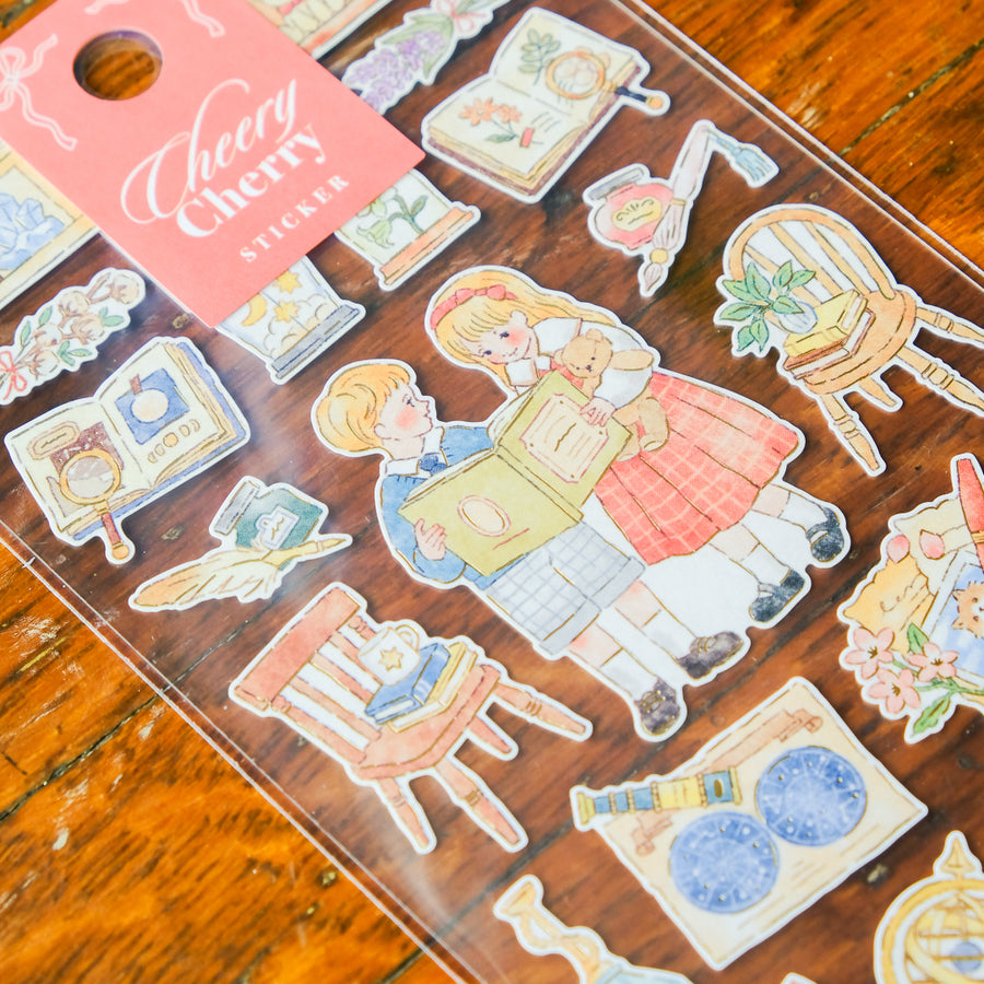 Mind Wave Cheery Cherry Sticker Sheet - 82879 Room