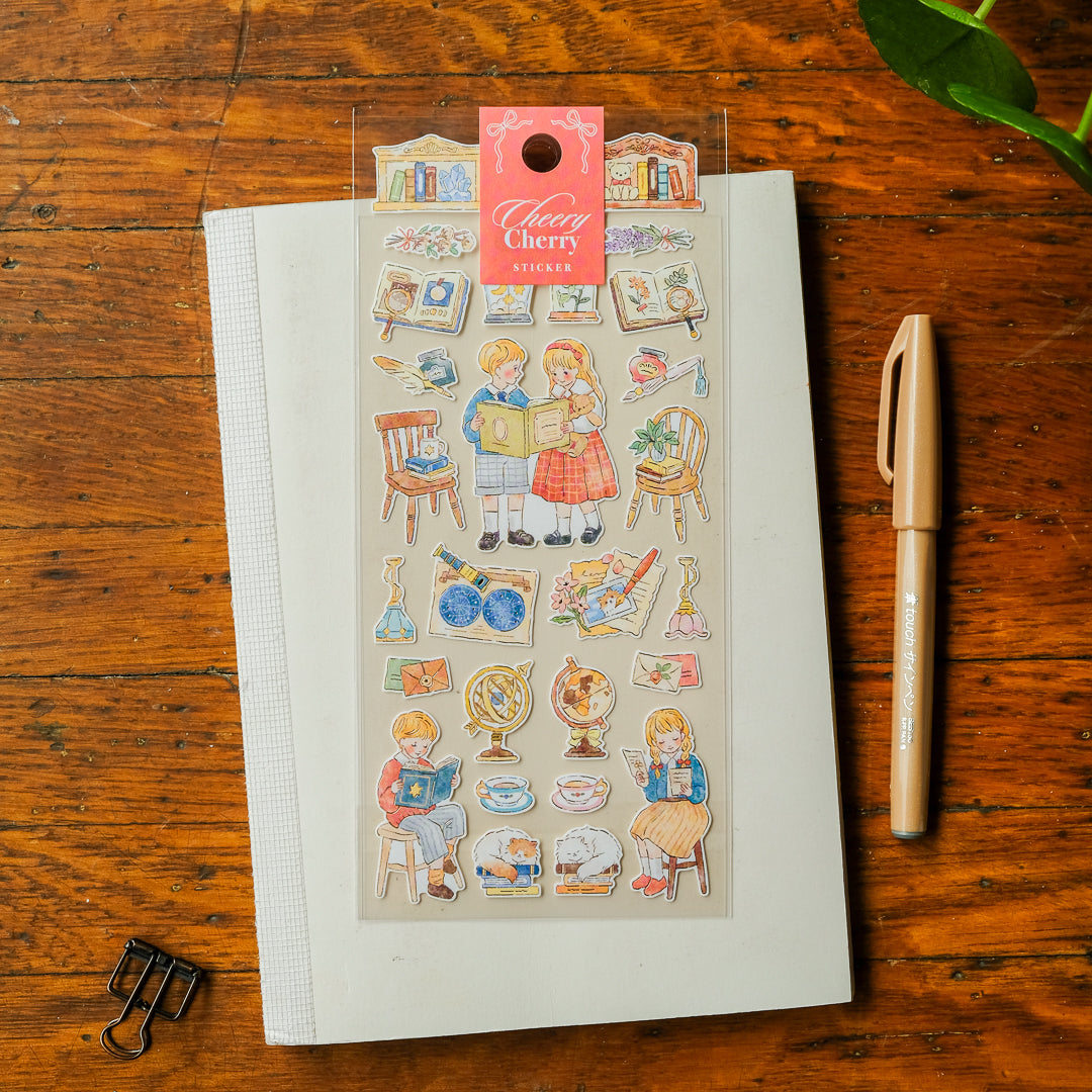 Mind Wave Cheery Cherry Sticker Sheet - 82879 Room