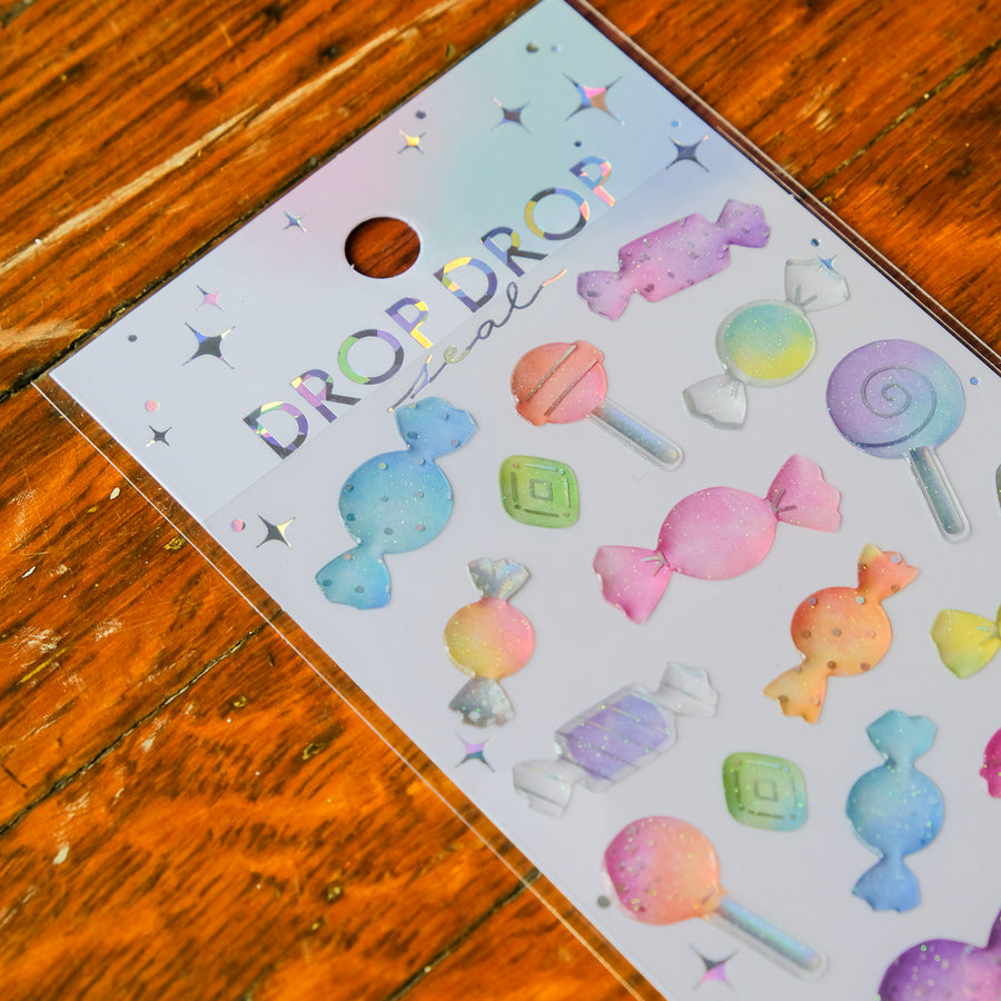 Mind Wave Drop Drop Seal Sticker Sheet - Candy 82638