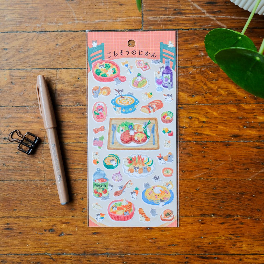 Mind Wave Mealtime Sticker Sheet - 82927 Dinner