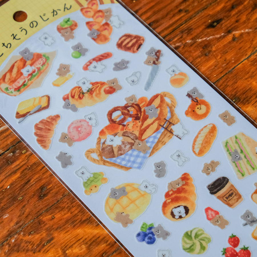 Mind Wave Mealtime Sticker Sheet - 82930 Bread