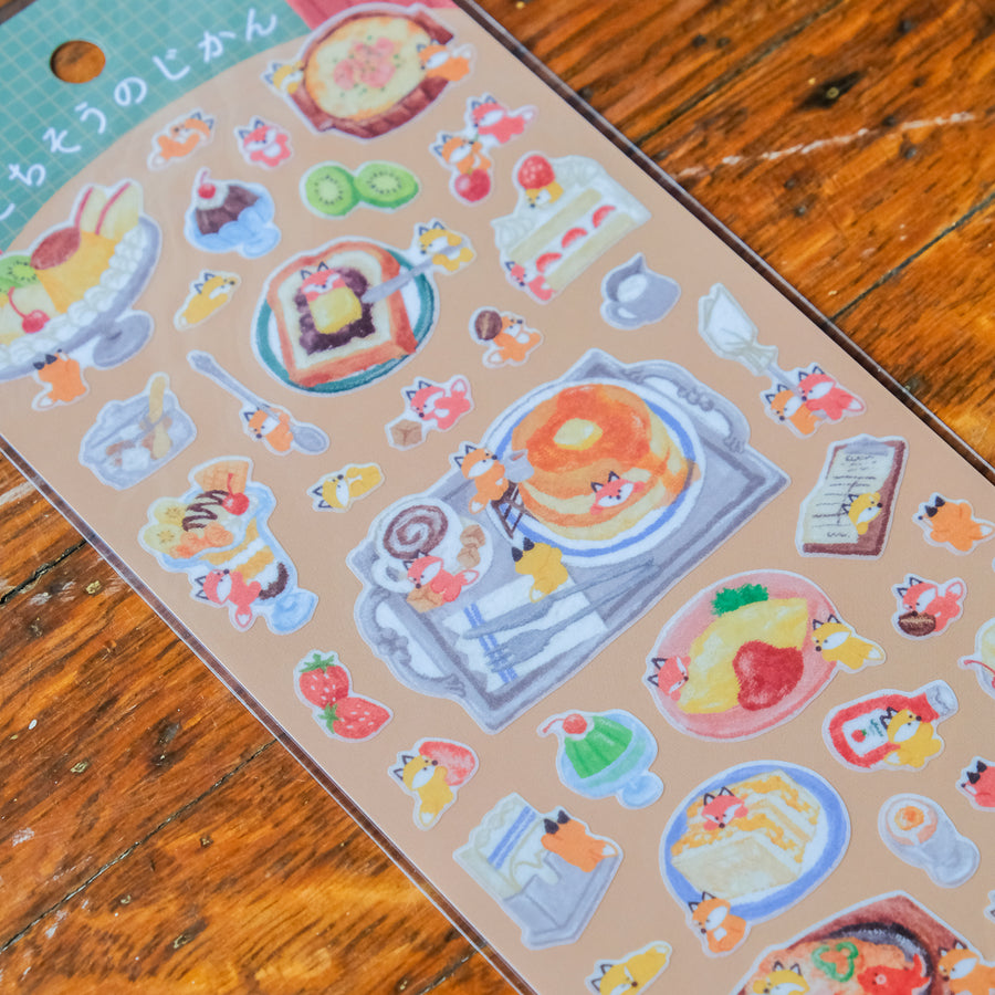Mind Wave Mealtime Sticker Sheet - 82928 Coffee Shop