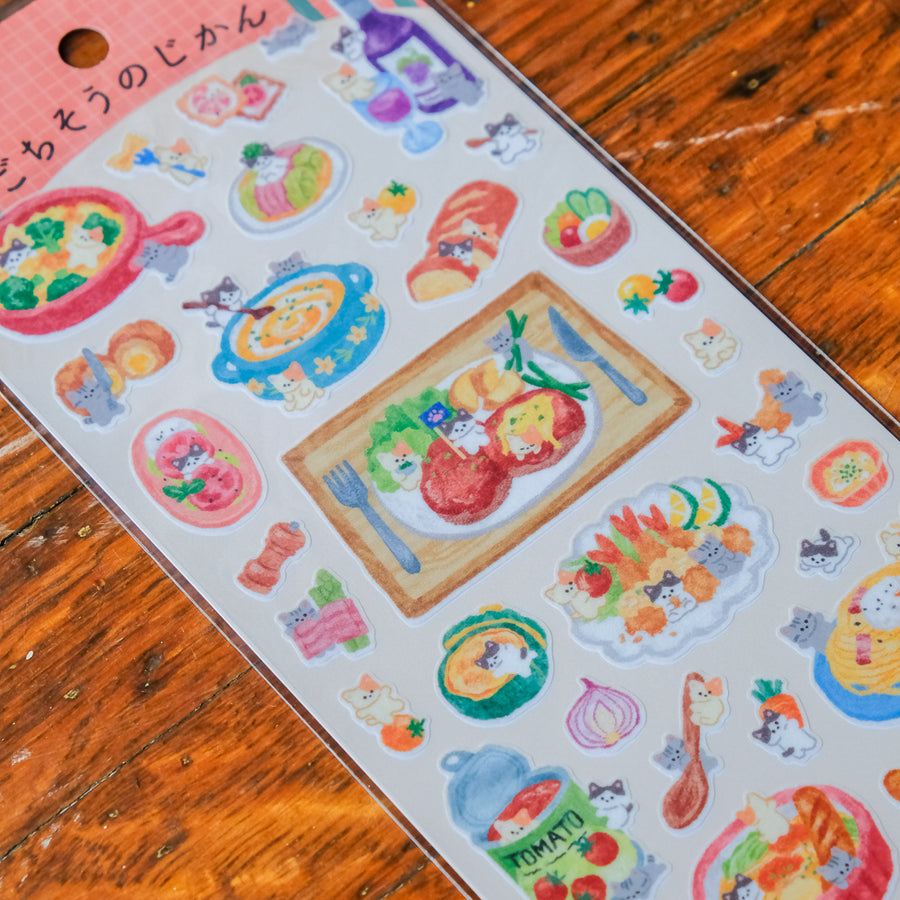 Mind Wave Mealtime Sticker Sheet - 82927 Dinner