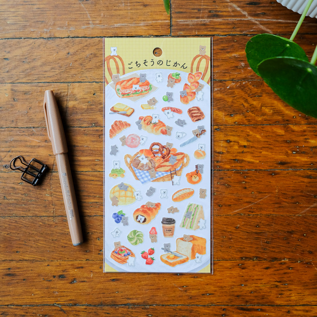 Mind Wave Mealtime Sticker Sheet - 82930 Bread